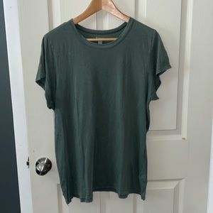 Green shirt